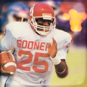 1987 Oklahoma Football Anthony Stafford Art