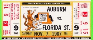 1987 Florida State vs. Auburn