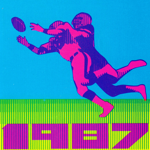1987 Retro Football Art