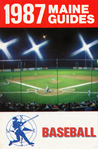 1987 Maine Guides Baseball Art | Row 1
