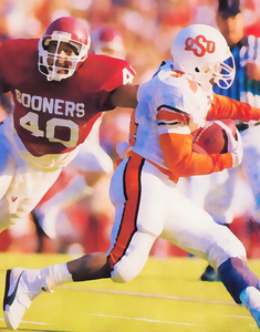 1987 Thurman Thomas Run Versus Sooners