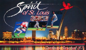 1987 St. Louis Cardinals Baseball Art