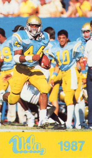 1987 UCLA Bruins Gaston Green Football Poster