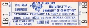 1987 Villanova vs. Connecticut
