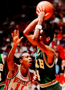 1987 Western Kentucky Basketball Art