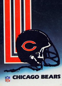1988 Chicago Bears Football Art by David Voight