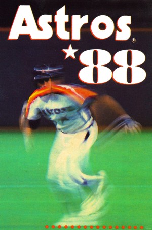 1988 houston astros poster reproduction art