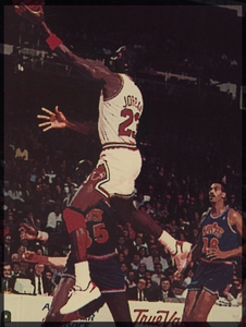 1988 Michael Jordan Basketball Art