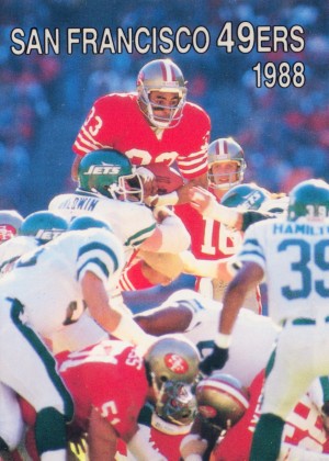 1988 San Francisco 49ers Roger Craig Art