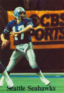 1988 Seattle Seahawks Football Poster