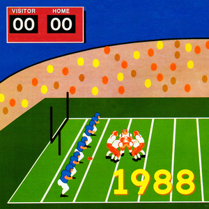1988 Football Video Game Art