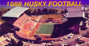 1988 Washington Husky Stadium Art