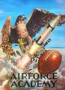 1960 Air Force Academy Football Art