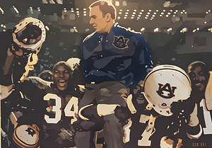 bo jackson pat dye auburn art