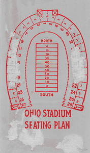 1930 Ohio Stadium Seating