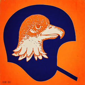 1970s Auburn Football Helmet Art 