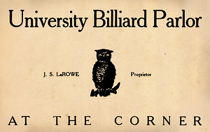 University Billiard Parlor