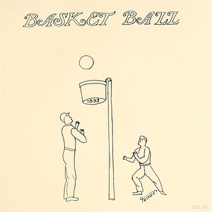 1920s basketball art showing 1893
