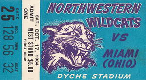 1964 Miami at Northwestern