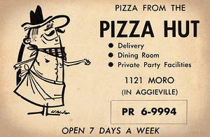 1960s pizza hut ad