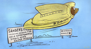 1954 UCLA Bruin Cartoon Art