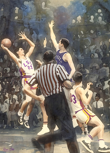 Pistol Pete Maravich Scores 48