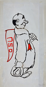 1950s Ohio State Football Fan Art