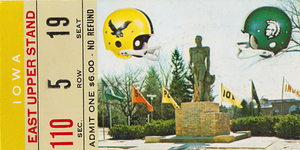 1971 Iowa Hawkeyes at Michigan State Spartans 