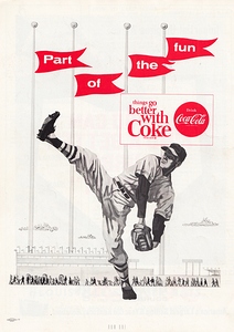 1966 Coke Baseball Ad