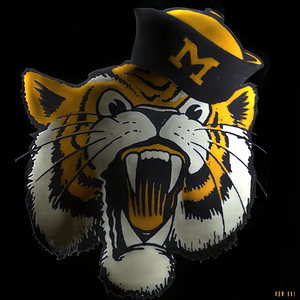 1950s Missouri Tiger Cartoon Remix