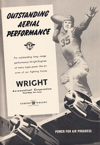 1946 Wright Aeronautical Corporation Ad