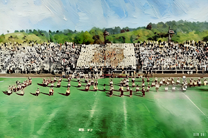 southern illinois marching band art