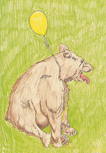 1970s Baylor Bear Illustration