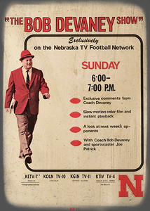 nebraska bob devaney show viewfinder art
