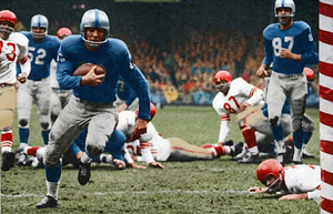 1957 Detroit Lions Touchdown