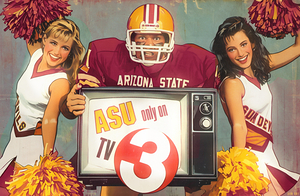 1988 Arizona State Sun Devils Football Ad