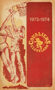 1973 Cleveland Cavaliers Basketball Art