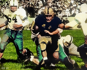 1955 kent state ohio football art