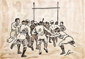 1898 Football Action