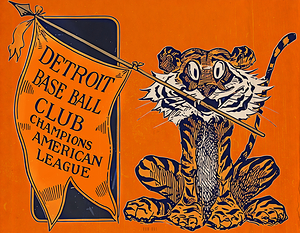 1909 detroit tigers art remix