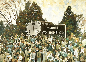 1949 Miami University of Ohio Scoreboard Art