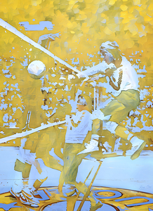 Karch Kiraly UCLA Bruins Volleyball Art