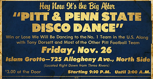 1976 Pitt Penn State Football Dance Ad Remix