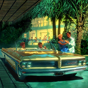1962 pontiac bonneville car art