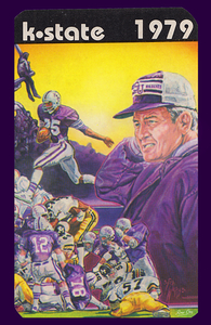 1979 Kansas State Wildcats Football Art 