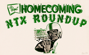 1950s North Texas State Eagles Football Homecoming