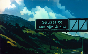 1970s Sausalito Sign Art