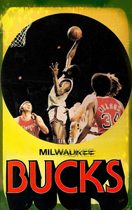 1975 Milwaukee Bucks Viewfinder Art