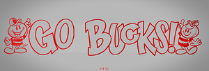 1980s Go Bucks Art