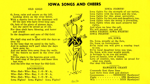1940s Iowa Hawkeyes Songs and Cheers